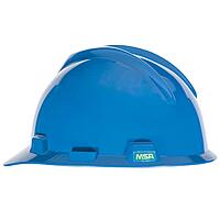 MSA V-Gard Cap Style Safety Hard Hat with Staz-On Pinlock Suspension