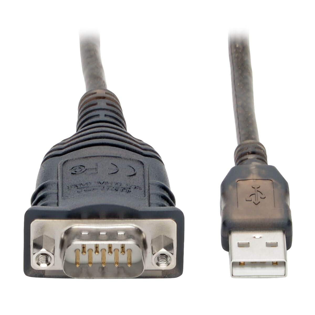 Tripp Lite USB to RS485/RS422 FTDI Serial Adapter Cable, COM Retention, USB-A to DB9 M/M, Compatible with Windows