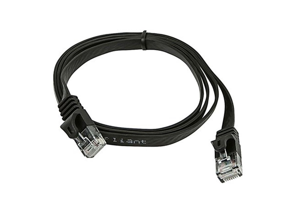 MONOPRICE Cat5e Flat Patch Cable UTP 30AWG Snagless RJ45