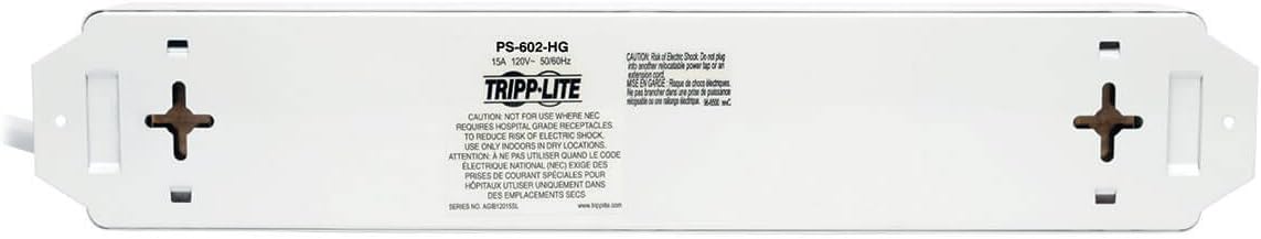 TRIPP LITE Medical-Grade Power Strip with Hospital-Grade Outlets