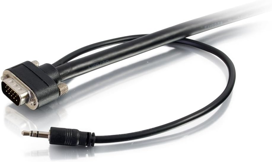 C2G Legrand In-Wall VGA + 3.5mm Stereo A/V Cable CMG-Rated