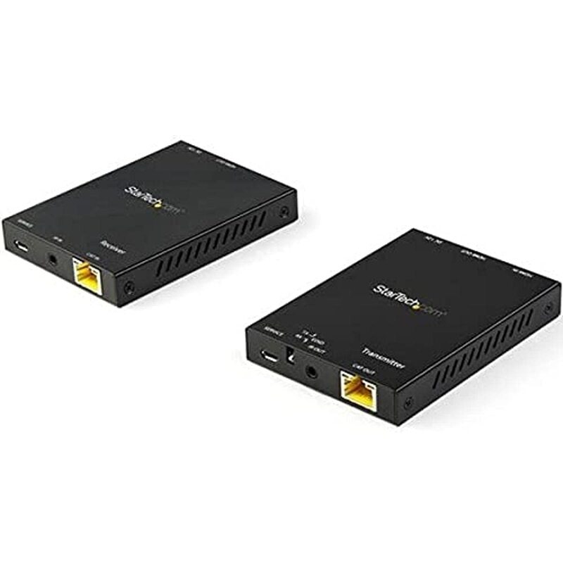 StarTech.com HDMI Over CAT6 Extender Kit - 4K 60Hz - HDMI Balun Kit - Signal up to 165 ft / 50m - HDR