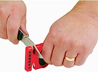 LANSKY Mini Quick Fix 2-Step Knife Sharpener Portable
