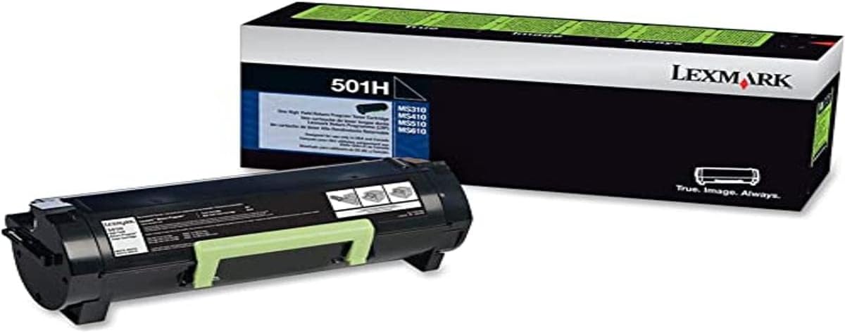 Lexmark 50F1H00 Black High Yield Return Program Toner Cartridge