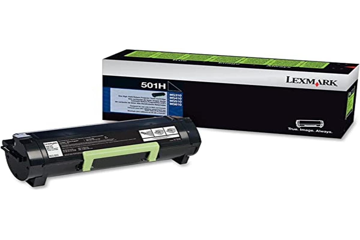 Lexmark 50F1H00 Black High Yield Return Program Toner Cartridge