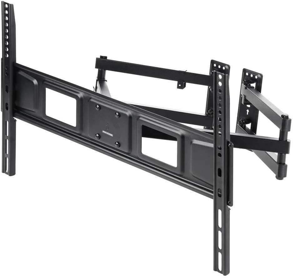 Monoprice Premium Full Motion TV Wall Mount Bracket Corner Friendly for 32" to 70" TVs up to 99lbs, Max VESA 600x400