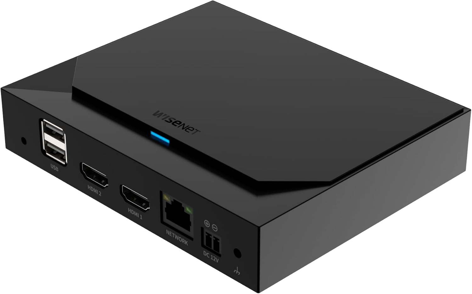 Hanwha SPD-152 8MP 64-Channel 150Mbps Network Video Decoder (NVR) with Dual HDMI Display Port, Monitor-Back and Pole Mount