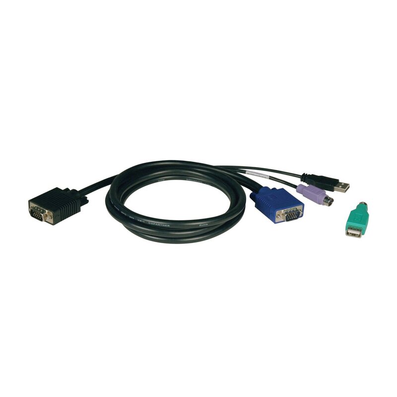 Tripp LTE P780-010 PS2 and USB 2-in-1 KVM Kit for B042-Series KVM Switches