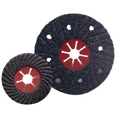 CGW 4-1/2 in Silicon Carbide Semi-Flex Fiber Sanding Disc, 36 Grit, 7/8 in Arbor (Type 27)