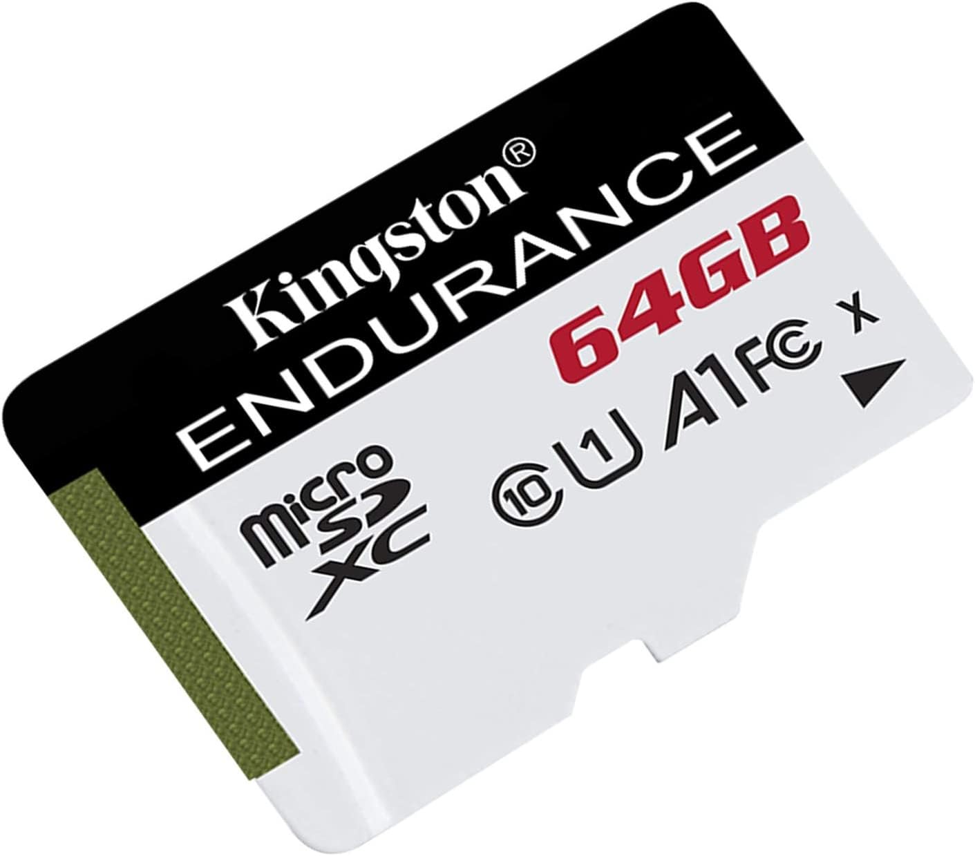 Kingston High Endurance 64GB MicroSD Card High Performance, 1080P, Full HD, Up to 95MB/S Read, (SDCE/64GB)