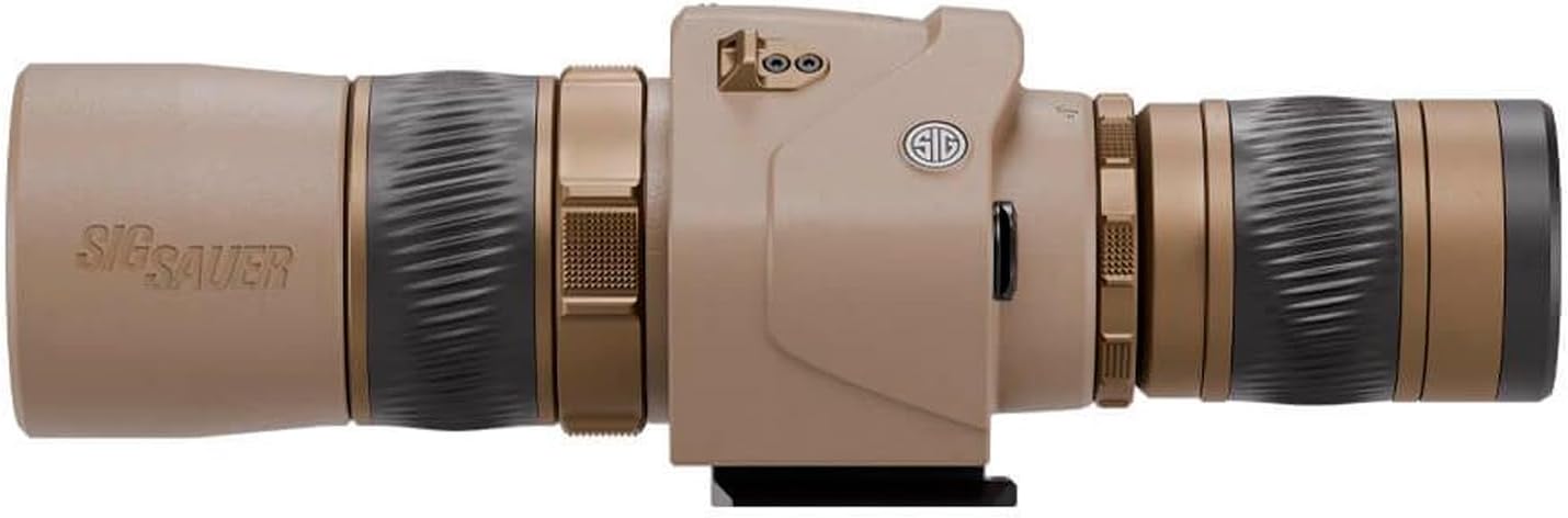 SIG SAUER OSCAR6 HDX PRO 16-32x60mm Image Stabilized Fast Focus Straight Eyepiece Waterproof Tripod Compatible Hunting