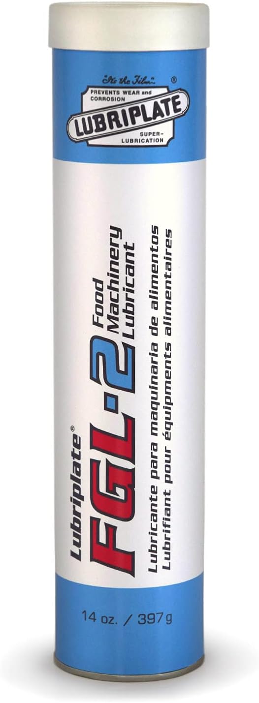 Lubriplate Multi-Purpose Food Grade Grease (Pack of 10), Aluminum Complex, NSF H1 Registered, 160 cSt, 1 lb