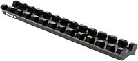 TruGlo Tactical Hunting Shooting Durable Aluminum Mounting Picatinny Optic Rail Compatible with Picatinny & Weaver-Style