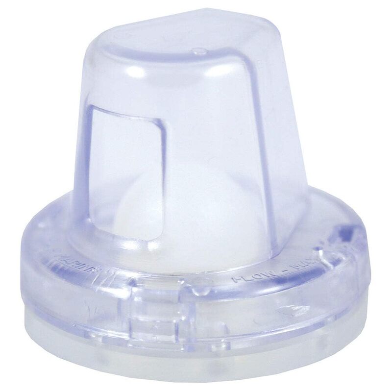 T-H Marine Flow-Max  Ball Scupper - Clear