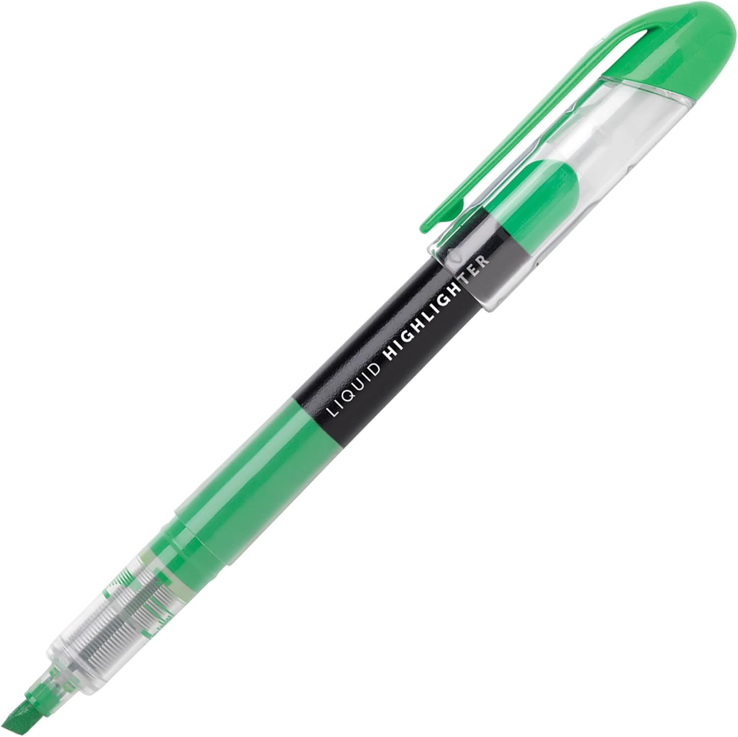 Office Depot Brand(R) Liquid Ink Highlighters With Chisel Tips, Assorted Colors, Pack Of 12, OD24660