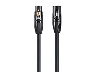 Monoprice Stage Right XLR Male to XLR Female Microphone & Interconnect Cable, 16AWG, Gold Plated