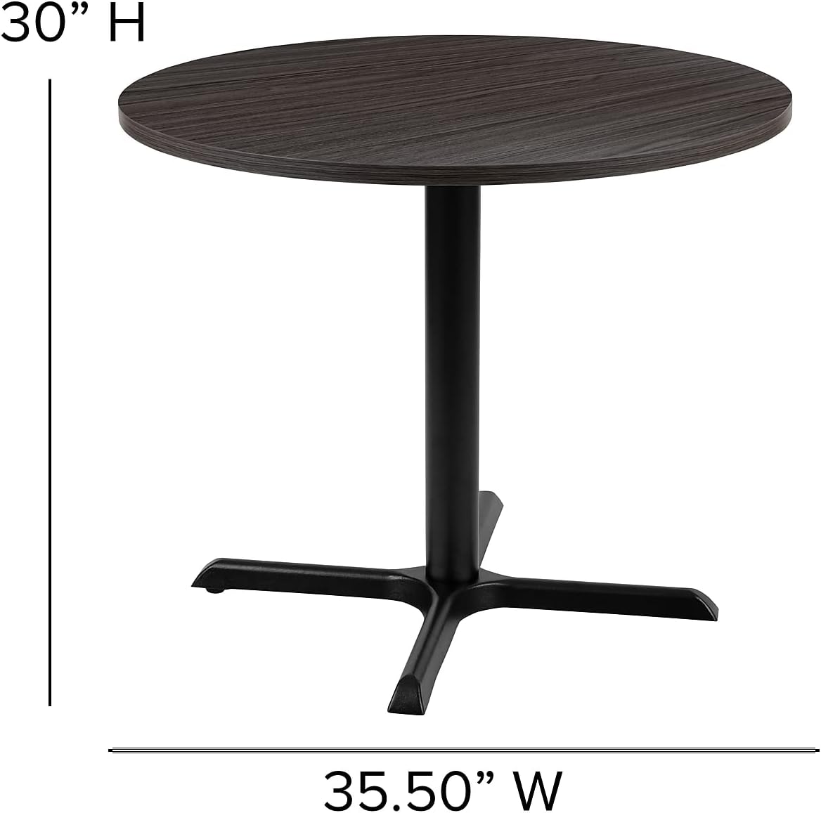 Flash Furniture Chapman 36" Round Multipurpose Conference Table