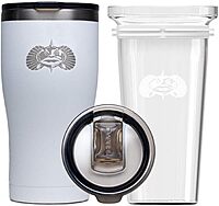 Toadfish Non-Tipping 20oz Insulated Tumbler - Stainless Steel - Wrist Mount