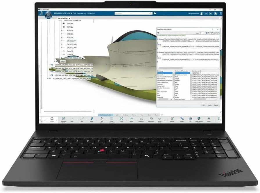 Lenovo ThinkPad P16s Gen 4 21QR0024US 16" Touchscreen Copilot+ PC Mobile Workstation - WUXGA