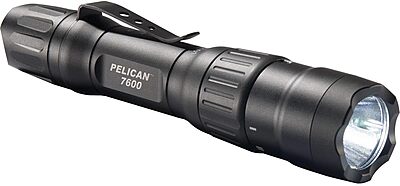 Pelican 7600 Rechargeable Tactical Flashlight (Black)
