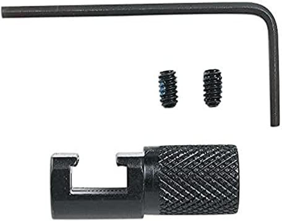 Uncle Mike's Hammer Extension, Blued Steel, Knurled Surface