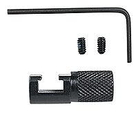 Uncle Mike's Hammer Extension, Blued Steel, Knurled Surface