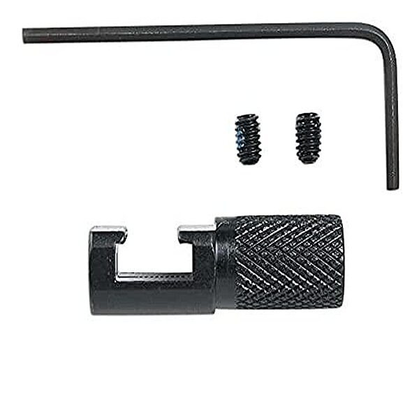 Uncle Mike's Hammer Extension, Blued Steel, Knurled Surface