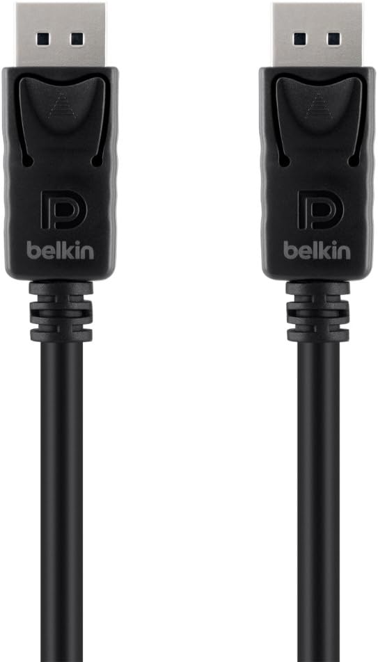 Belkin F2CD000b10-E DisplayPort-Male to DisplayPort-Male Cable (10 Feet, Black)