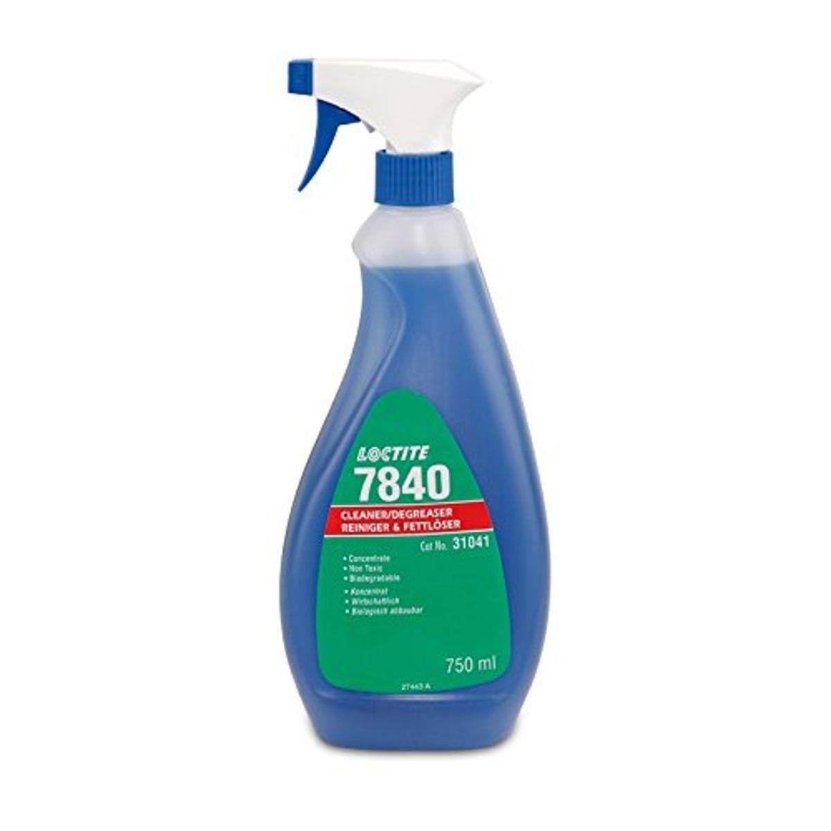 Loctite 2046049 SF 7840 Natural Blue Biodegradable Cleaner and Degreaser, 24 fl. oz. Spray Bottle