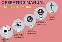 Hand-Controlled Remote Control Helicopter