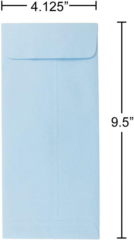 JAM PAPER #10 Policy Envelopes - 4.13 x 9.5 in - 25/Pack