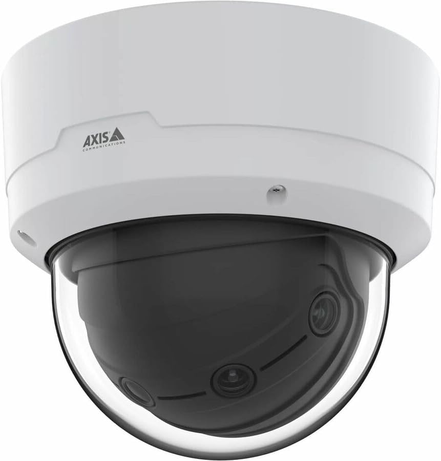 AXIS Q4809-PVE 12 Megapixel Outdoor Network Camera - Color - Dome - White - TAA Compliant