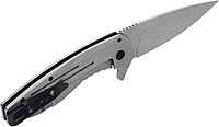 SOG Aegis FLK Portable Compact Outdoor Everyday Carry (EDC) Pocket Folding Knife | All-Metal Construction | Quick Opening