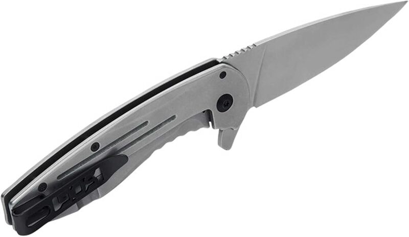 SOG Aegis FLK Portable Compact Outdoor Everyday Carry (EDC) Pocket Folding Knife | All-Metal Construction | Quick Opening