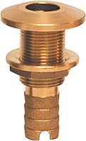 GROCO Bronze Hose Barb Thru-Hull Fitting - 1-1/2"