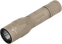 SureFire G2X Pro Dual-Output LED Flashlight, Click Switch