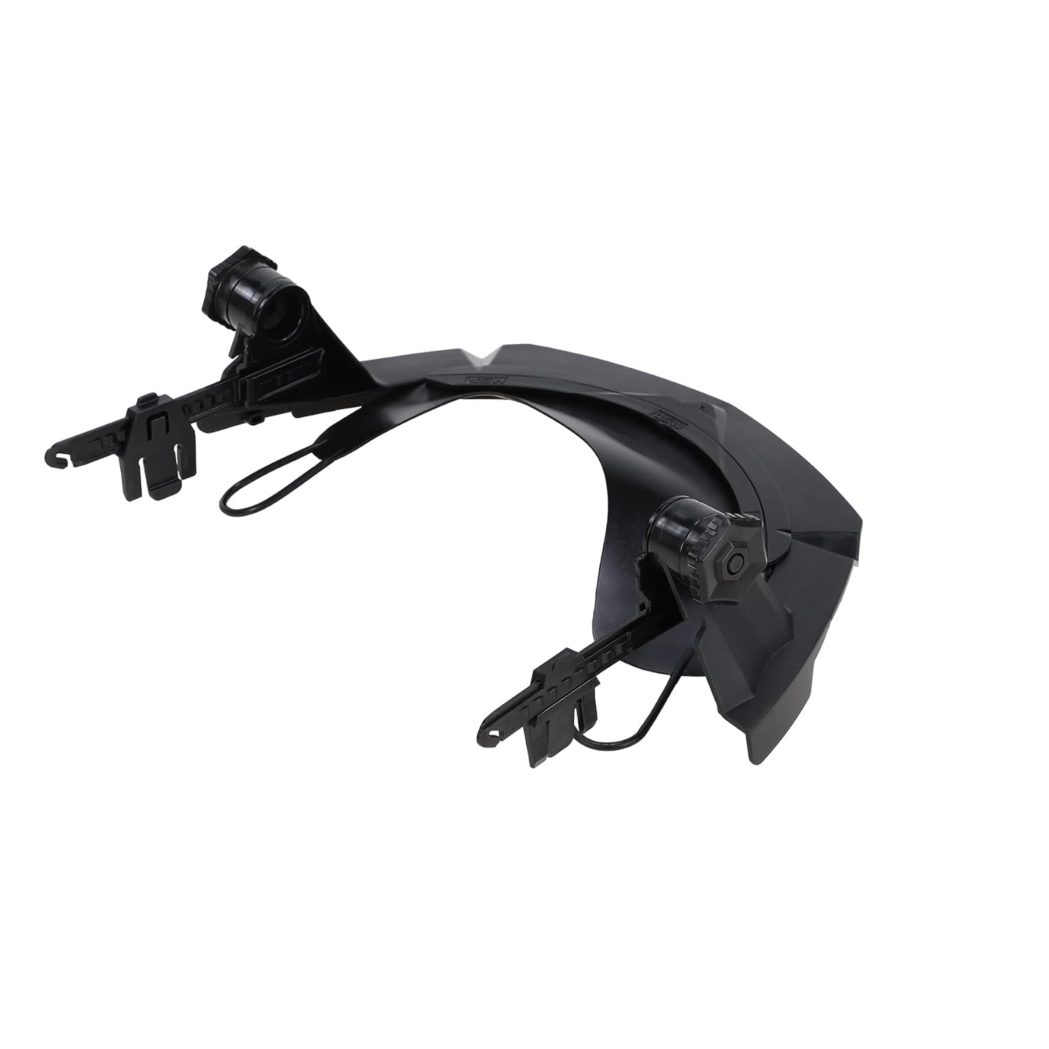 MSA 10154622 V-Gard Frame - General Purpose Applications, Fits Full-Brim Hard Hats, Black, Polybutylene Terephthalate (PBT)