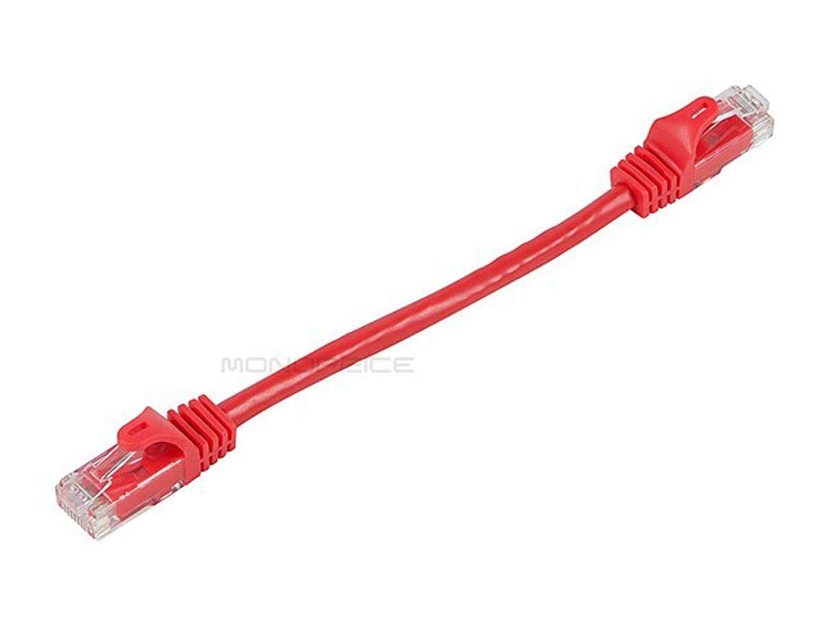 Monoprice Cat6 Flexboot Ethernet Patch Cable UTP 24AWG 550MHz Snagless RJ45