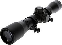 TRUGLO BUCKLINE 1" Aluminum Tube Riflescope with Weaver-Style Mount Rings