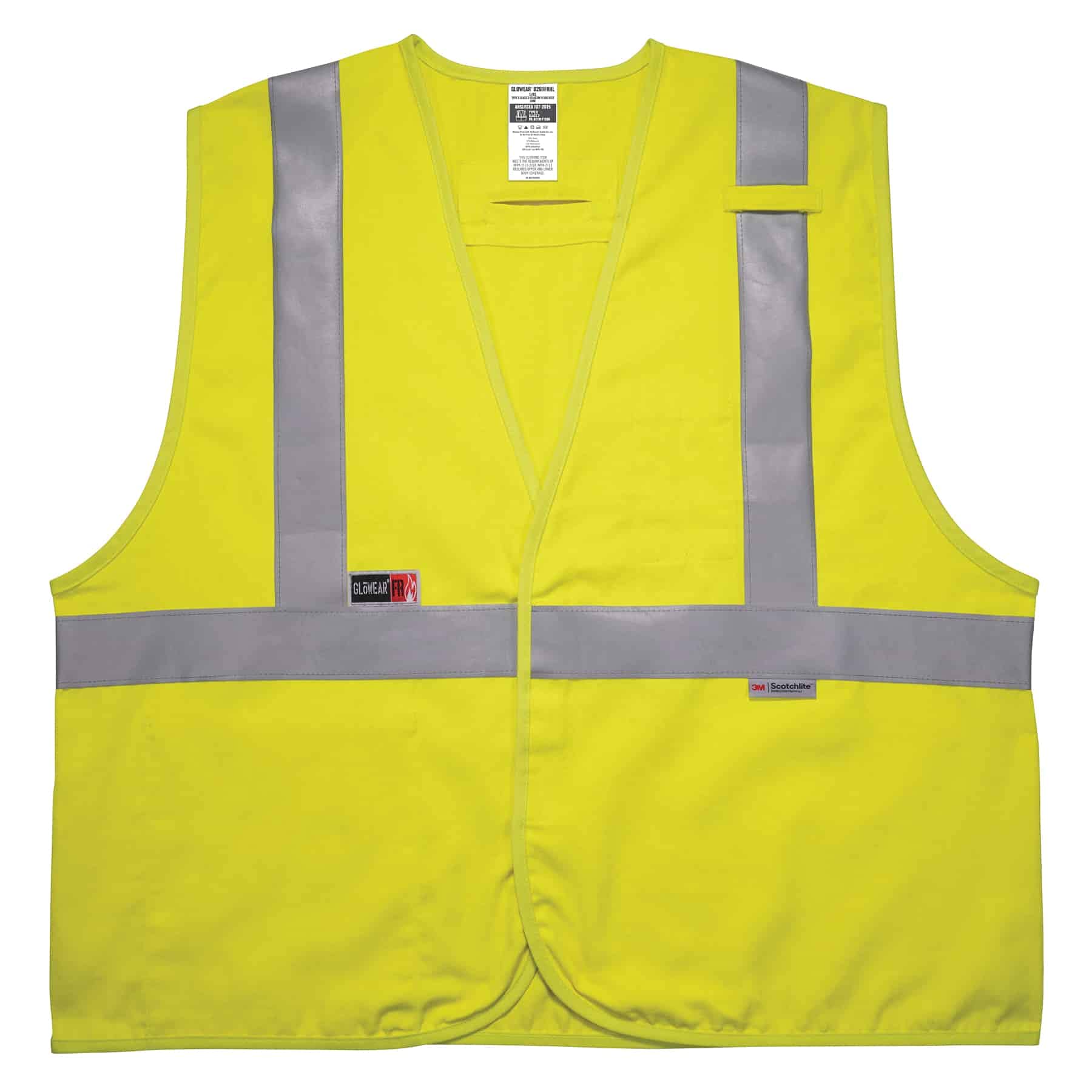 Ergodyne GloWear 8261FRHL Hi-Vis Flame-Resistant Safety Vest
