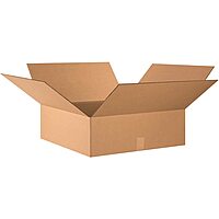 Flat Boxes - 24 x 24 x 8 in, 10/Pack