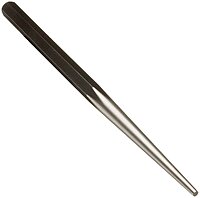 Martin P25 Alloy Steel 5/32" Point Long Taper Punch, 9" Overall Length, Industrial Black Finish