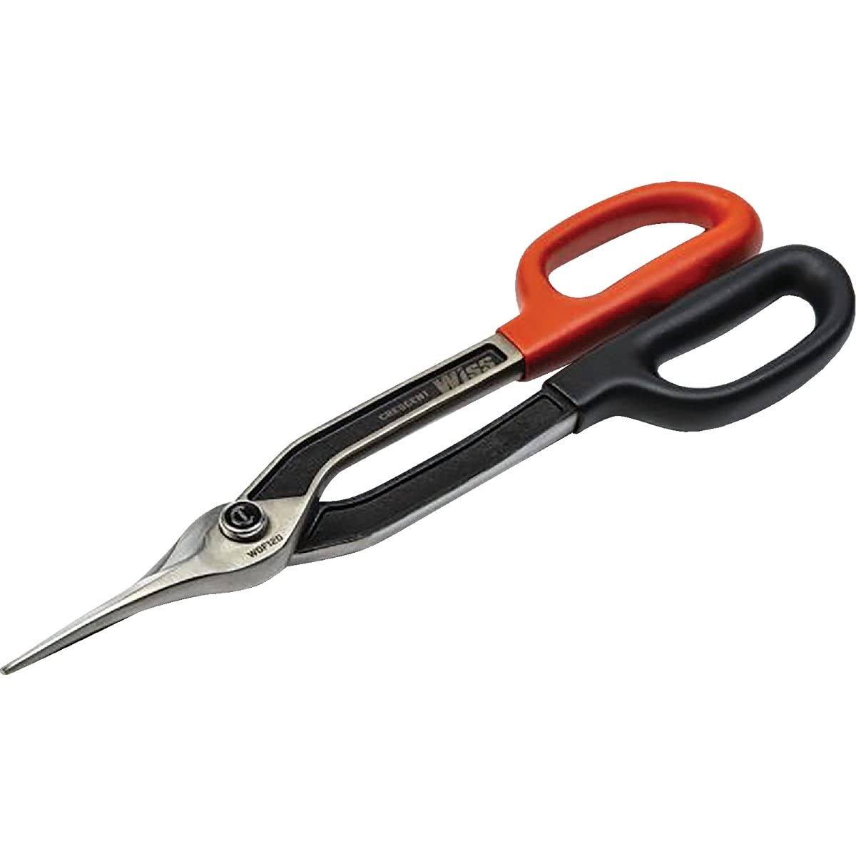 Crescent Wiss Duckbill Pattern Tinner Snips - Precision Metal Cutter with Torque Control & Ergonomic Handle - WDF12D - 12"