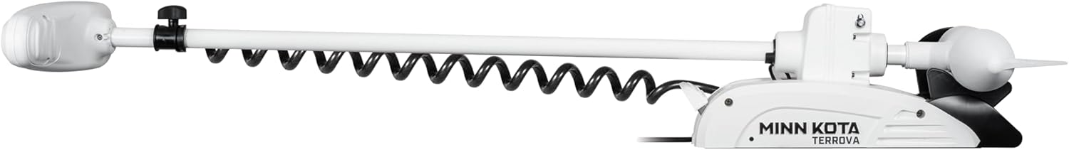 Minn Kota Riptide Terrova Bow-Mount Electric Trolling Motor with GPS, Spot-Lock, 80 Lb. Thrust, 60 in. Shaft, Saltwater