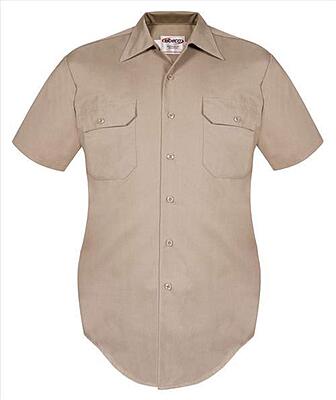 ELBECO Mens LA County Sheriff West Coast Short Sleeve Uniform Shirt, Class B