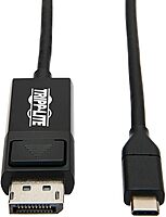 TRIPP LITE USB-C to DisplayPort Cable Adapter (Locking DP, 4K@60Hz)