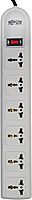Tripp Lite 230V 6-Universal Outlet Surge Protector Power Strip, 1.8M Cord