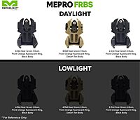 MEPROLIGHT FRBS flip-up tritium back-up sights