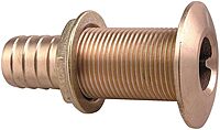 Perko 3/4" Thru-Hull Fitting f/ Hose Bronze MADE IN THE USA