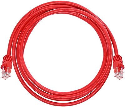 Monoprice Cat6 24AWG UTP Ethernet Patch Cable - Snagless RJ45, 550MHz, Pure Bare Copper